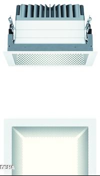Zumtobel PANOS EVO Q190H 19W LED830 SWI FAL WH LED Einbauleuchte 60815942