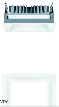 Zumtobel PANOS EVO Q190L 15W LED840 SWI WH WH LED Einbauleuchte 60815925