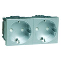 Peha D 6212.70 EMS SI Steckdose SCHUKO 2f. alu 00516211
