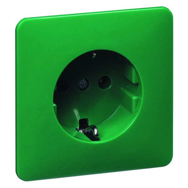 Peha D 80.6611 GN SCHUKO-Steckdose Color grün 00567011
