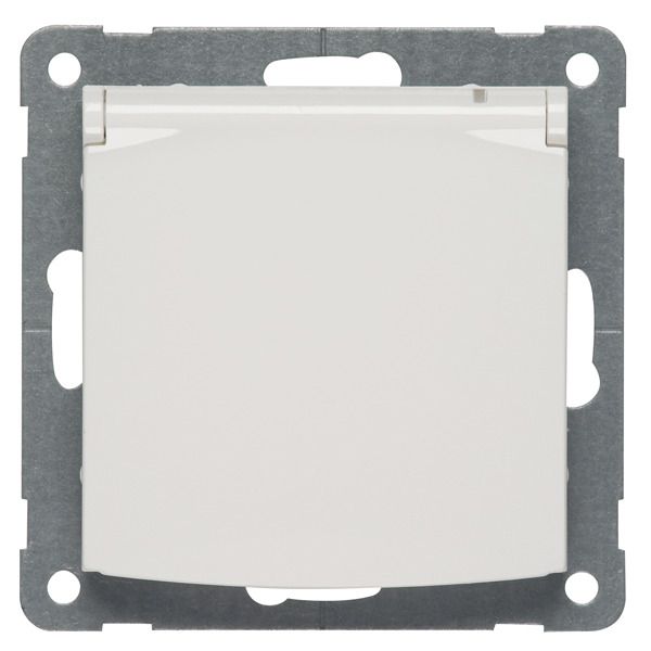 Peha D 11.6611.70 K Steckdose SCHUKO alu Klappdeckel 00318531