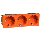 Peha D 6213.33 EMS SI Steckdose SCHUKO 3f. orange 00403511