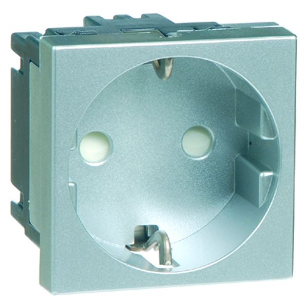 Peha D 6211.70 EMS SI Steckdose SCHUKO alu 00516111