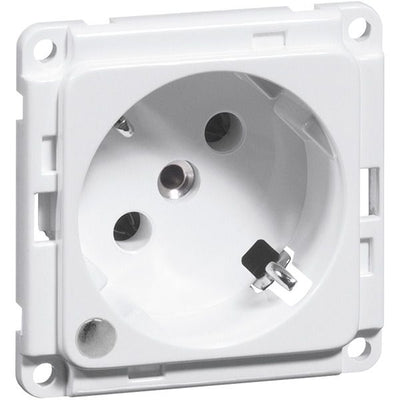 Peha D 6711.02 WI LED/4 Steckdose SCHUKO Einbau reinweis 45° 00634111