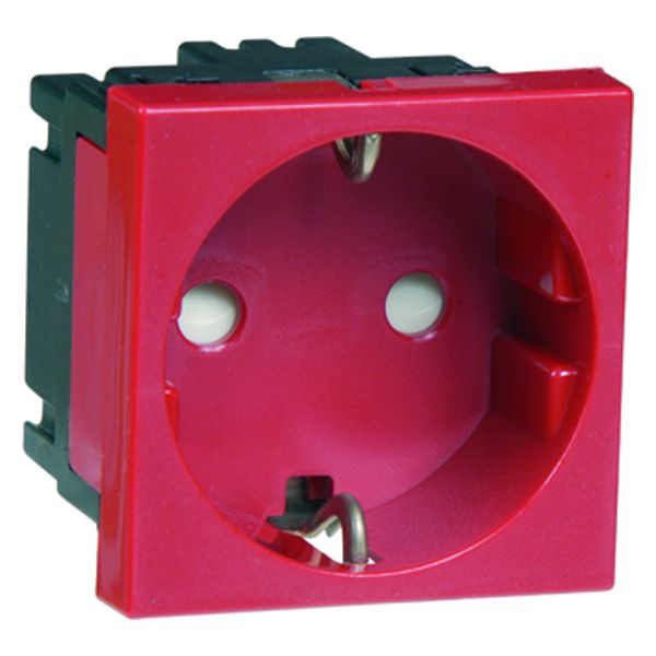 Peha D 6211.36 EMS SI Steckdose SCHUKO rot 00517911