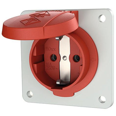 Mennekes 11013F SCHUKO rot IP54 RT 16A2p+E 230V