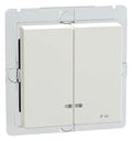 Mert MEG 3424-0319 Doppelwippe m.Ko.- fenster IP44 polarweiß glänzend System M