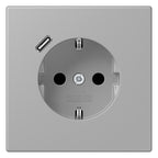 Jung LC1520-18C204 SCHUKO-Steckd.m.USB Typ C LC32012