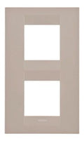 GEWISS GW16424TC Abdeckrahmen GEO International 2+2M vert. 71mm Hanf