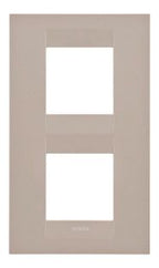 GEWISS GW16424TC Abdeckrahmen GEO International 2+2M vert. 71mm Hanf