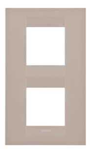 GEWISS GW16424TC Abdeckrahmen GEO International 2+2M vert. 71mm Hanf