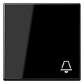 Jung A590KSW Wippe Symbol Klingel Serie A schwarz