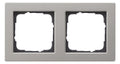 GIRA 021233 Abdeckrahmen 2fach E2 Edelstahl