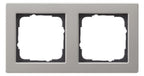 GIRA 021233 Abdeckrahmen 2fach E2 Edelstahl