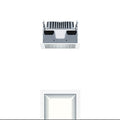 Zumtobel PANOS EVO Q140H 9W LED830 LDO FAL WH LED Einbauleuchte 60816082
