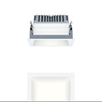 Zumtobel PANOS EVO Q190H 15W LED830 SWI WH WH LED Einbauleuchte 60815929
