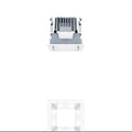 Zumtobel PANOS EVO Q100L 15W LED840 SWI AL WH LED Einbauleuchte 60815232