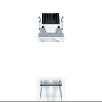 Zumtobel P-INF Q100WW LED1000-930 LDO AL WH LED Decken-Einbauleuchte 60818011