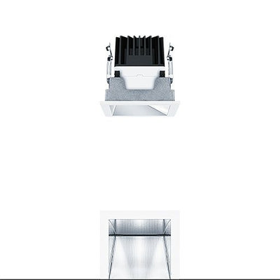 Zumtobel P-INF Q100WW LED1300-940 LDO AL WH LED Decken-Einbauleuchte 60818018