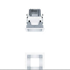 Zumtobel P-INF Q100H LED1000-940 LDO SM WH LED Decken-Einbauleuchte 60817965