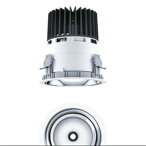 Zumtobel PANOS INF R200 85W LED930 LDO SP-FAL WH LED Decken-EBleuchte 60816724