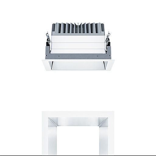 Zumtobel PANOS EVO Q190H 15W LED840 SWI AL WH LED Einbauleuchte 60815931