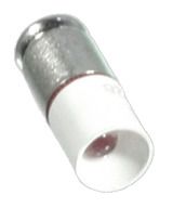 S&H 35515 Single-LED T1 3/4 6,3x16mm MG 60VAC/DC weiß m.Einweggleichrichter