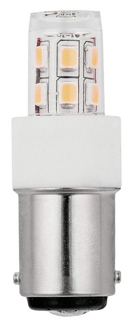 S&H 35640 LED-Röhrenform 17SMD 17x47mm Ba15d 200-240VAC 2,1W/827 255Lm 2700K