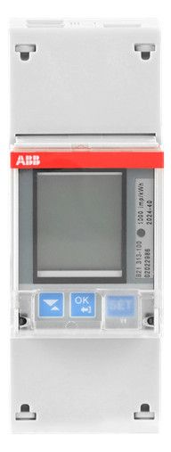 ABB B21 313-100 Wechselstromzähler, M-Bus Silber, 1Ph, Direktanschluss 65A