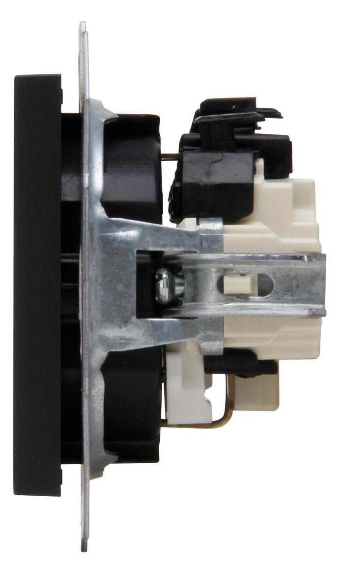 Kopp 940015083 ATHENIS Schuko Steckdose erh.Ber.schutz anthrazit