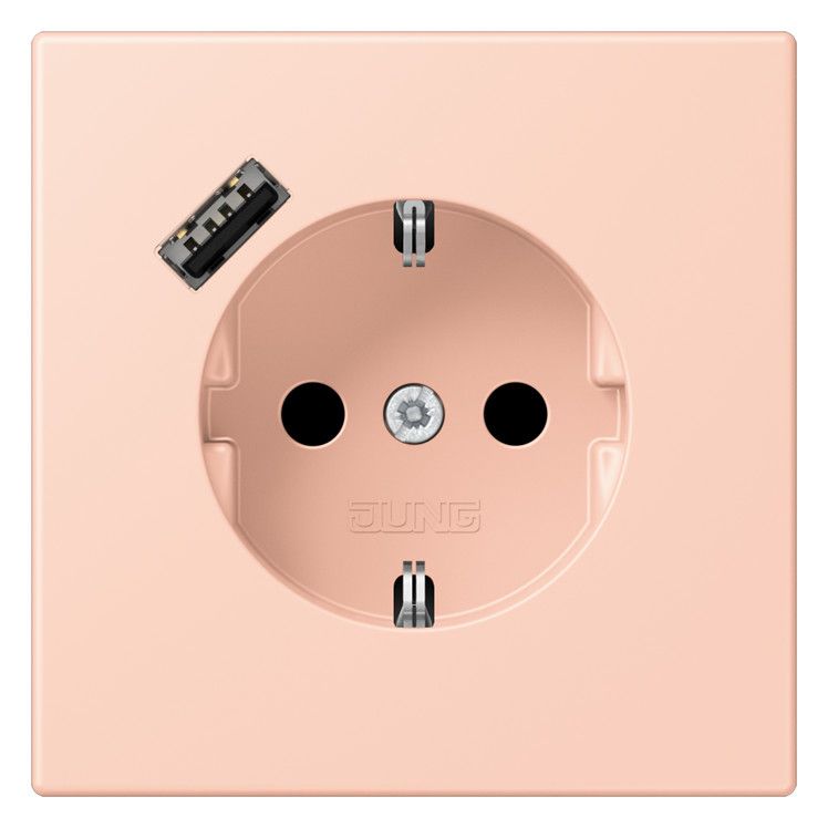 Jung LC1520-18A234 SCHUKO-Steckd.m.USB Typ A LC32112