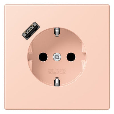Jung LC1520-18A234 SCHUKO-Steckd.m.USB Typ A LC32112