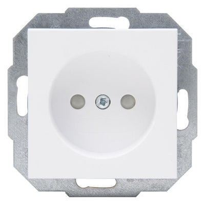 Kopp 948632004 HK07 Steckdose o.Schuko erh.Ber.schutz arktisweiß matt