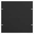 GIRA 5022905 Wippenset 2fach Tastsensor4 TS4 Aluminium Schwarz matt (lackiert)