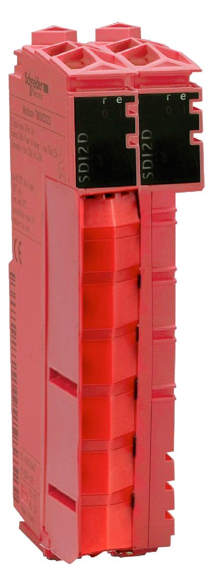 Schneider TM5SDI2DFS Dig. Sicherheits Eingangsmodul 2E 24VDC Kühlkörper