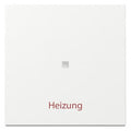 GIRA 367803 Wippe KF+Heizung Ein/Aus System 55 Reinweiß glänzend