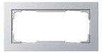 GIRA 100225 Abdeckrahmen 2f o.Mittelsteg E2 Farbe Alu