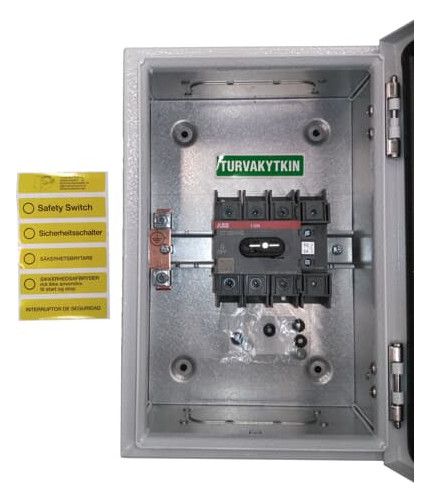ABB OTL90T4B Sicherheitsschalter 4-pole 45 kW 400V m.schwarzem 1SCA022546R1210