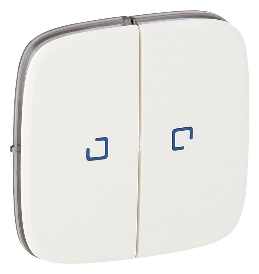 Legrand 755225 Serienwippe beleuchtbar Thermoplast Valena Allure ultraweiß