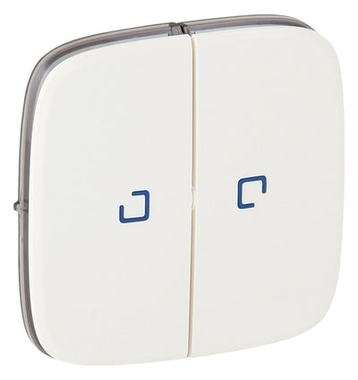 Legrand 755225 Serienwippe beleuchtbar Thermoplast Valena Allure ultraweiß
