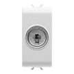 GEWISS GW10054 Wechselschalter m.Schlüssel 1M 1P 10AX Weiss