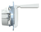 Mert MEG 2310-0325 SCHUKO-Steckdose BRS m.Klappdeckel StK aktivweiß glänz. Sys.M