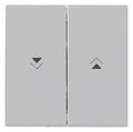 Kopp 490339004 HK07 Flächendoppelwippe m Pfeilsymbol grau matt