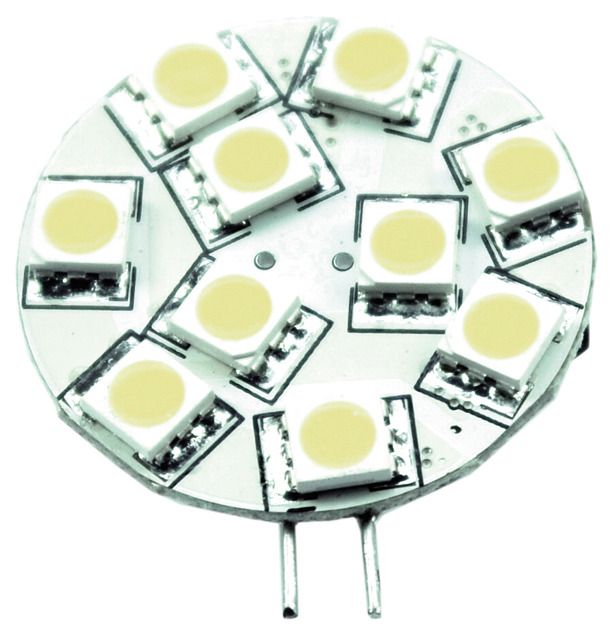 S&H 30105 LED 10 SMD Modul Ø 30mm dimmbar G4 1,9W 10-30VDC 10-18VAC 160Lm
