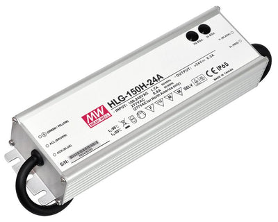 S&H 55033 LED-Trafo 228x68x38,8mm 36VDC max.187,2W IP65 HLG-185H-36A