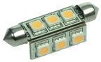 S&H 34699 LED-Soffitte 9SMD 13x17x42mm S8,5 10-30VDC 10-18VAC 2W 3000K dimmbar