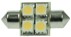 S&H 34694 LED-Soffitte 4SMD Ø16mmx31mm S8,5 10-30VDC 10-18VAC 0,7W 3000K dimm