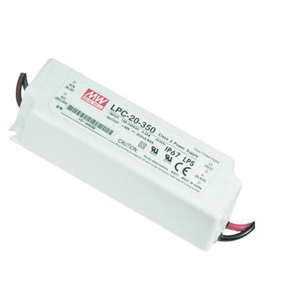 S&H 54632 LED-Trafo 118x35x26mm 90-264VAC/9-30VDC max.21W IP67