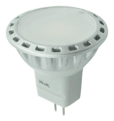 S&H 34702 LED Refform MR11 SMD Ø35x36mm GU4 10-30VDC 2,5W 160Lm 2700K dimmbar