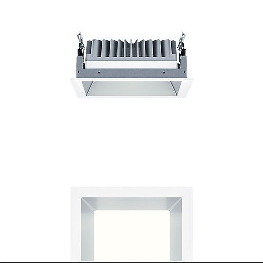 Zumtobel P-INF Q190L LED2500-930 LDO SM WH LED Decken-Einbauleuchte 60818268